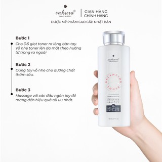 [Date 09.2026] Nước cân bằng da Sakura Balancing Toner 200ml