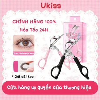   UKISS  Dụng Cụ Uốn Mi Kèm Đệm Cao Su Thay Thế Bấm Mi Cong Tự Nhiên Dễ Dùng 