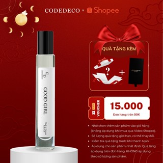 Tinh dầu nước hoa CODEDECO Good Girl Cá Tính, Ngọt Ngào, Gợi Cảm 10ml - Chai Dạng Lăn