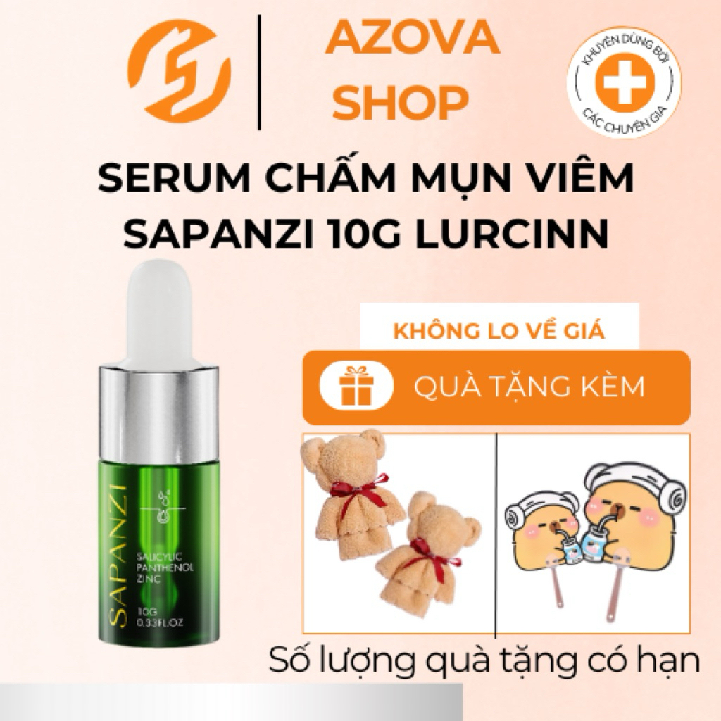 Serum mụn Sapanzi Prevent acne Clearing mờ thâm kiềm dầu 10ml Lurcinn