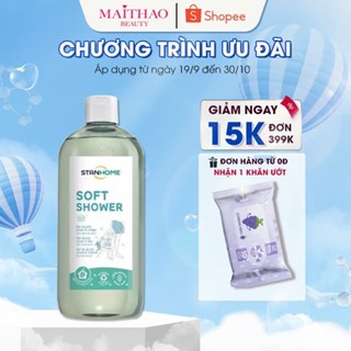  Dầu gội cho da đầu nhạy cảm không silicone Stanhome Gentle Shampoo 740ml TẶNG Khăn Giấy Ướt 