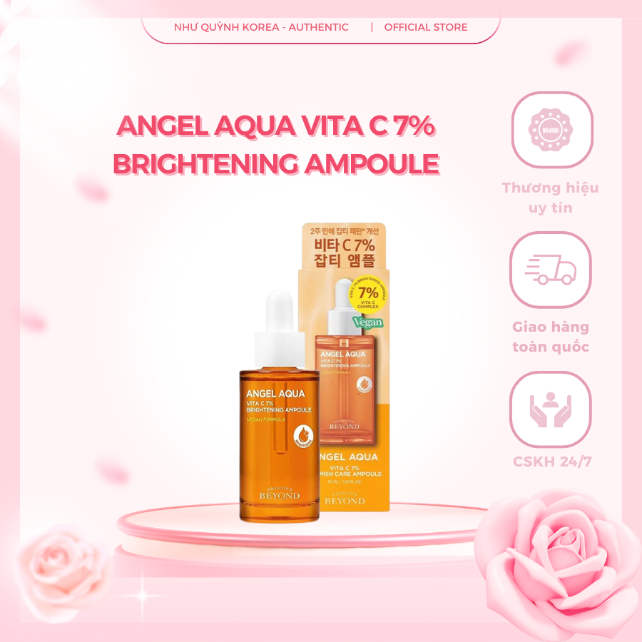 ANGEL AQUA VITA C 7% BRIGHTENING AMPOULE