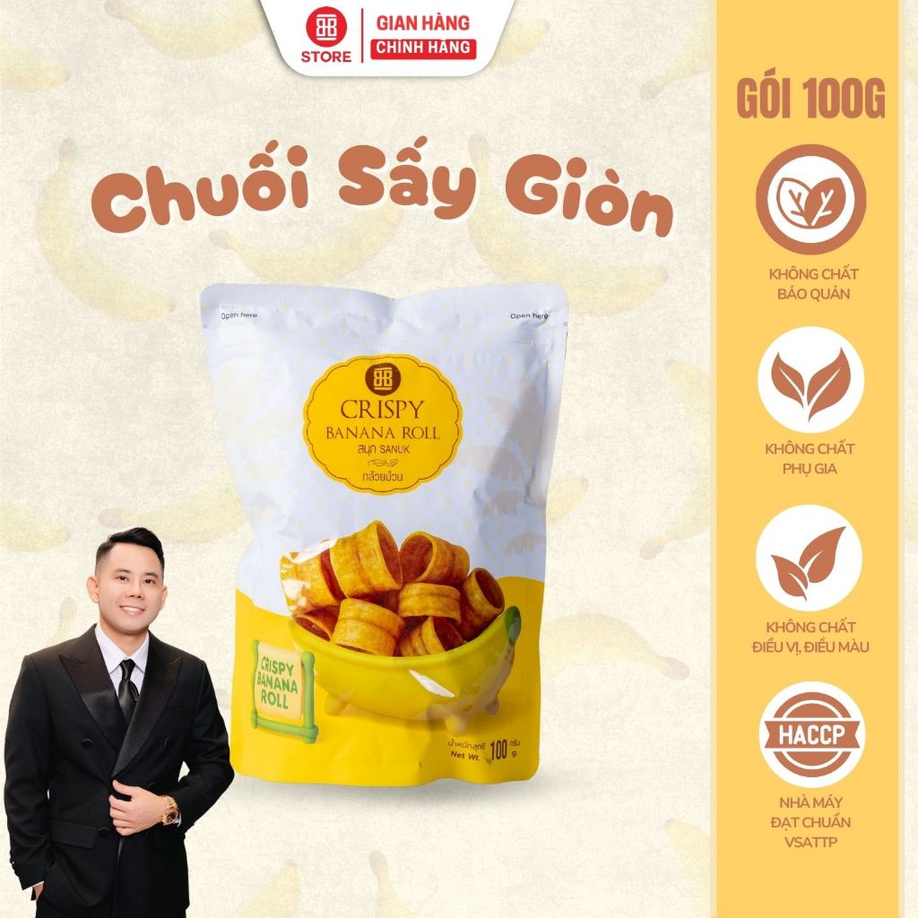 Chuối Sấy Giòn - Lê Bảo Bình Store