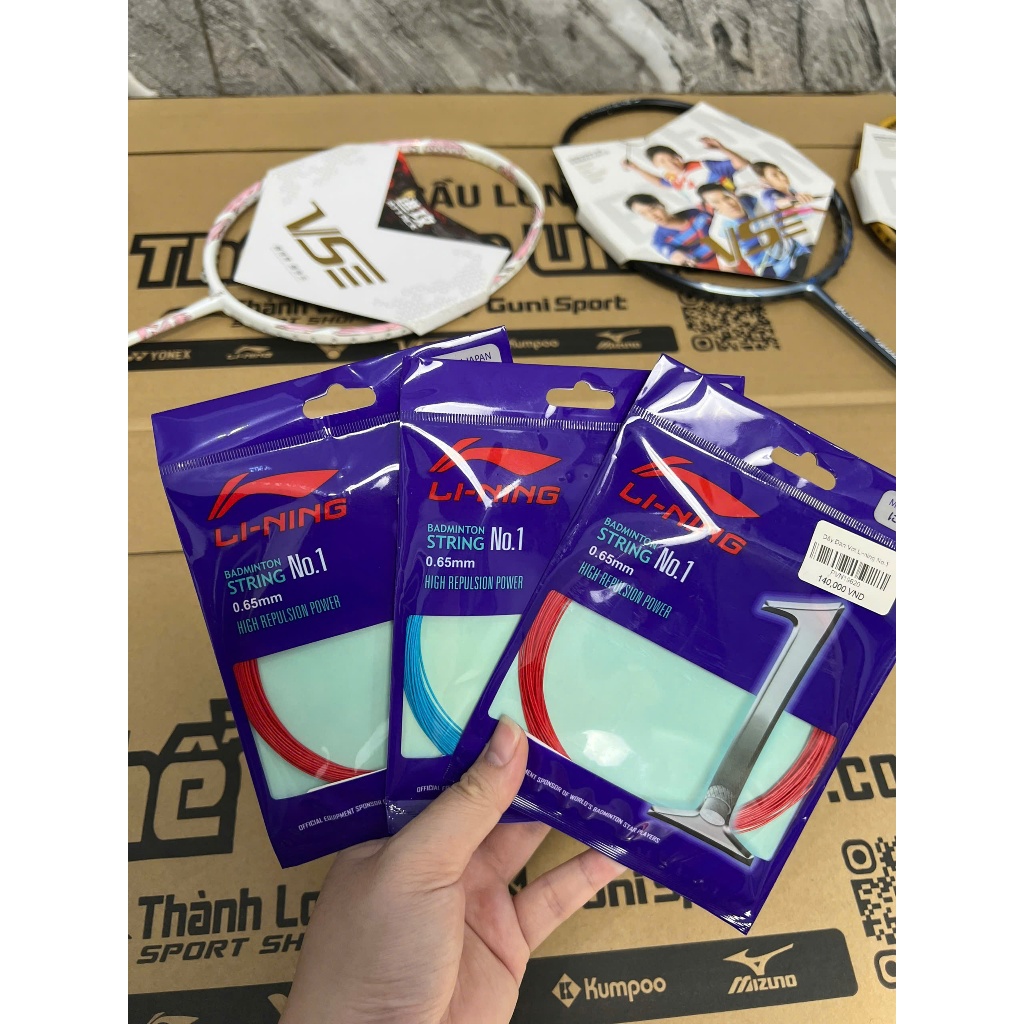 [Chính hãng] Cước Dây Đan Vợt Li-ning No.1 Chính Hãng