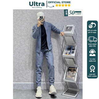 Bộ Adidas nam thu đông cao cấp, đồ thể thao nam mùa đông chất nỉ dày dặn, phom dáng đẹp hàng hiệu 2024 Ultra UD4-3167