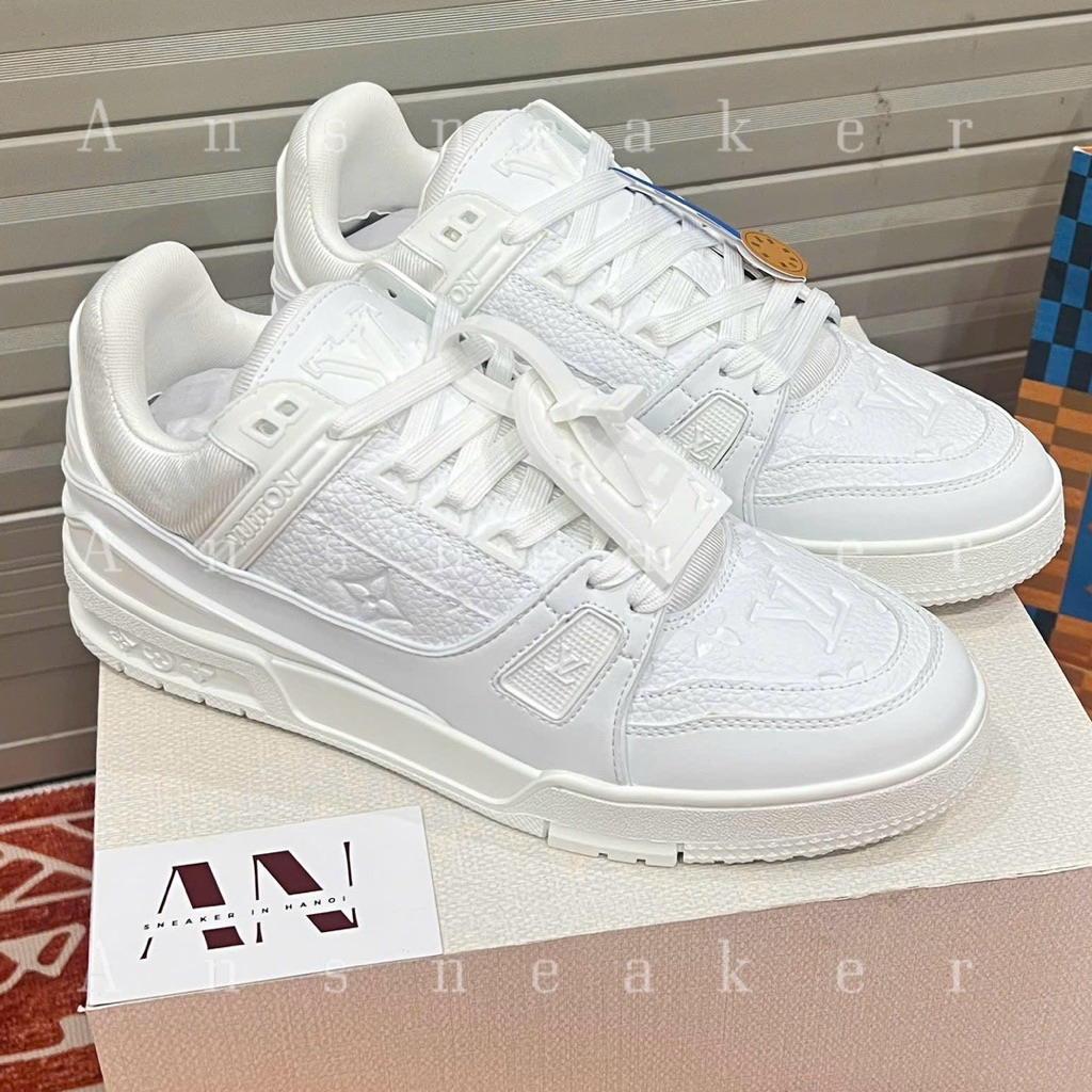 Giày Thể Thao Full White Nam Nữ Full Bill Box - ANT SNEAKER