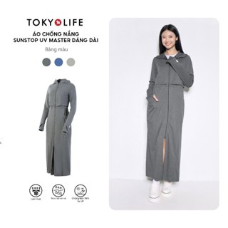 [SALE 50%] Áo khoác chống nắng Nữ có túi hộp chống tia UV SunStop Master TOKYOLIFE dáng dài thoáng mát 40000441