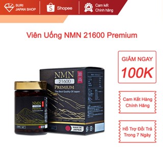  Viên uống NMN NMN 21600 Premium Nhật Bản Hỗ trợ trẻ hóa làn da Tăng cường sức khỏe - Hộp 60 viên 