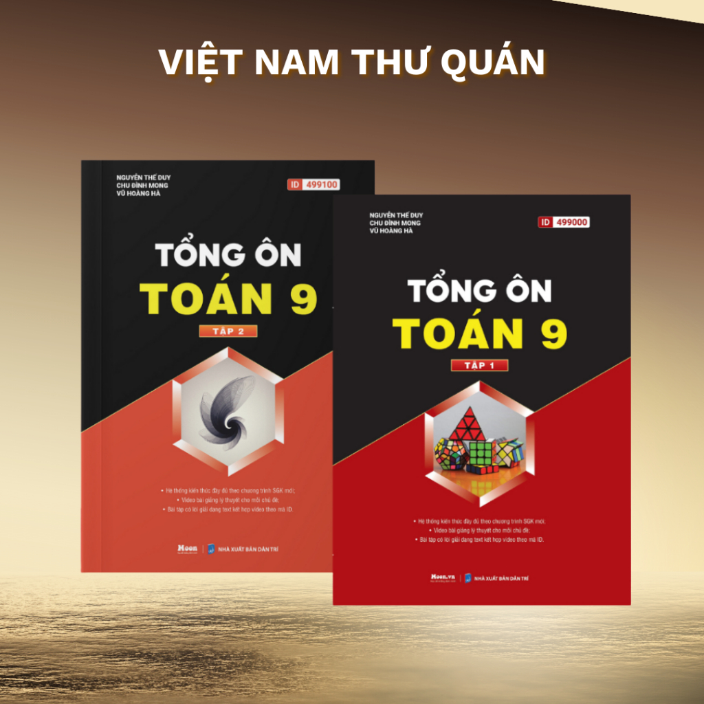 Sách - Tổng ôn Toán 9 - Chương trình mới : Sách toán 9 ôn thi vào 10 - MB