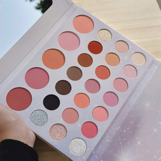   Mua ver 2 tặng ver 1  Bảng mắt Luminous Elegance Palette MC mới– Bảng Phấn Trang Điểm 24 Ô Đa Năng- Mắt Má Highlight 