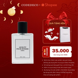Tinh dầu nước hoa nam CODEDECO Guility Pour Homme 50ml