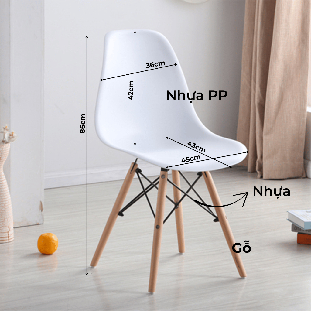 Ghế văn phòng, ghế cà phê, ghế phòng khách Eames, ghế ăn sang trọng, ghế trang điểm, ghế học tập | BigBuy360 - bigbuy360.vn