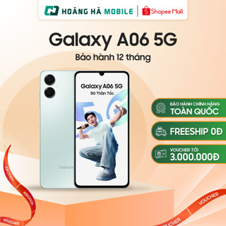 Điện thoại di động Samsung Galaxy A07 / Galaxy A06 5G - 4GB/64GB - 4GB/128GB - Chính hãng (Nguyên Seal Chưa Active)