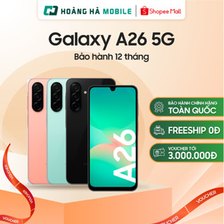 Điện thoại di động Samsung Galaxy A26 5G - 8GB/128GB (Nguyên Seal Chưa Active)