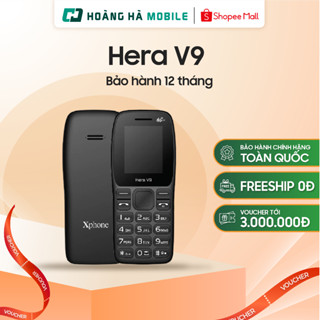 Điện thoại di động Hera V9 2G, 4G / 2 Nano SIM - Chính hãng (Dùng sim Viettel/Vinaphone)