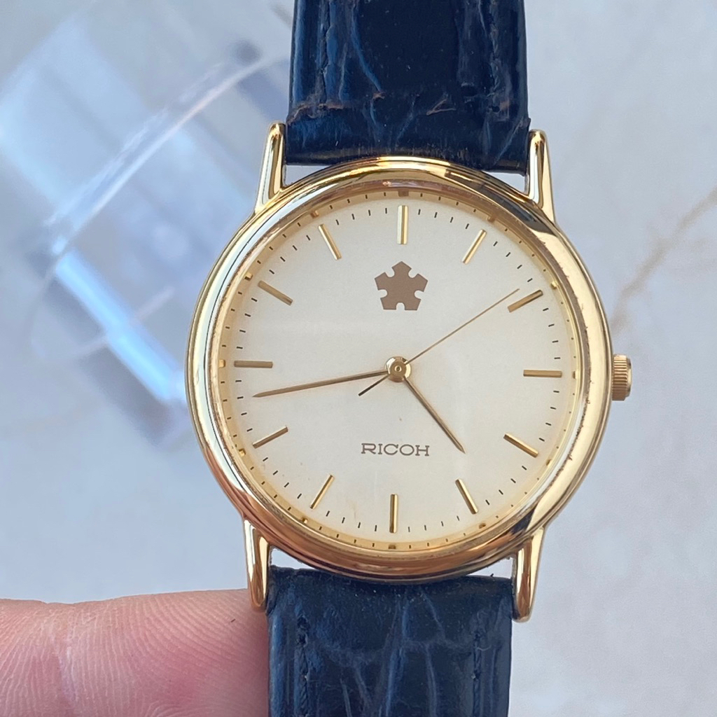 Đồng hồ Ricoh 2hand dây cũ