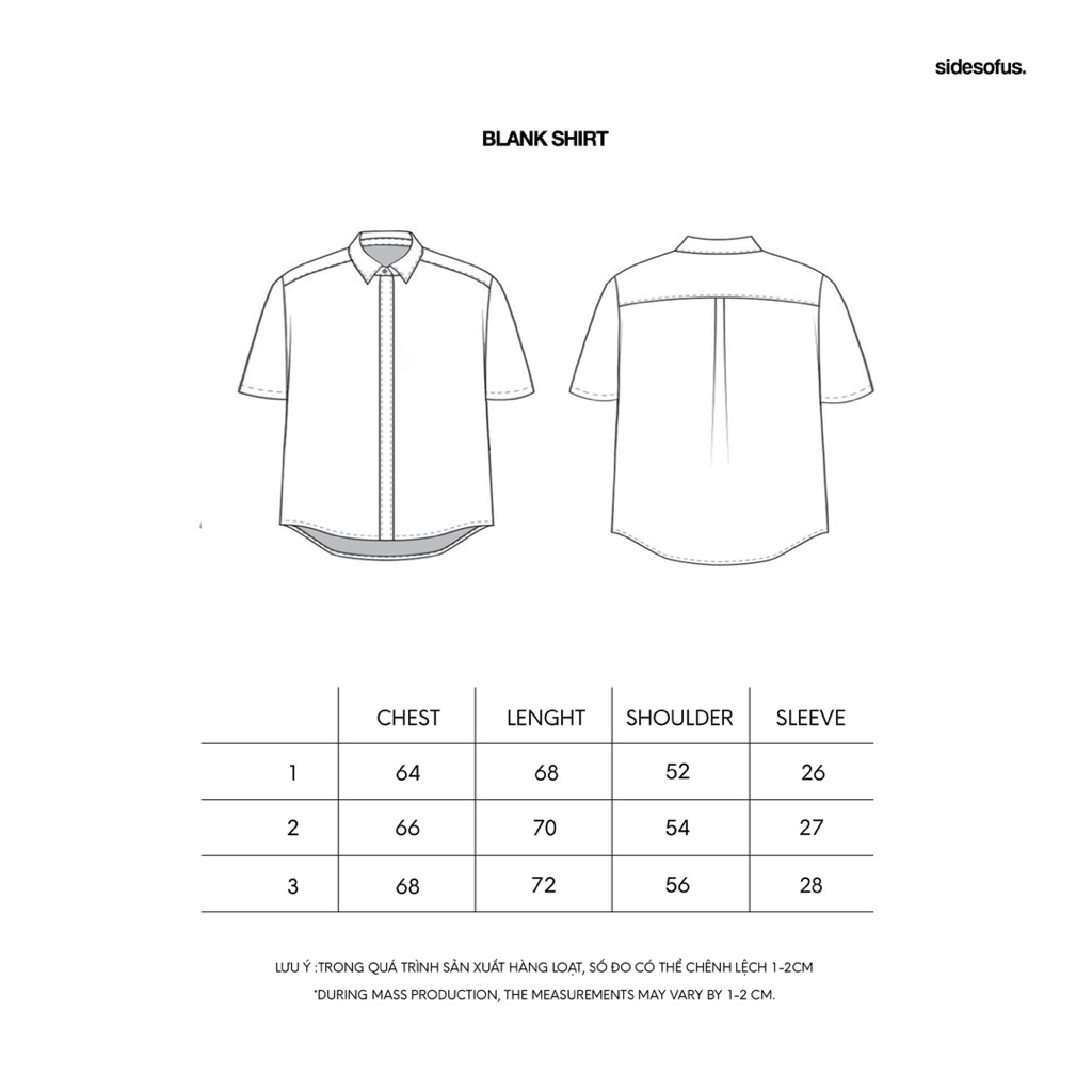 BLANK SHIRT | sides of us | BigBuy360 - bigbuy360.vn
