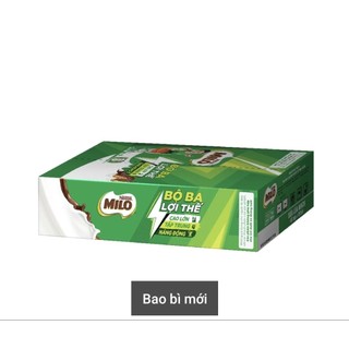 Thùng thức uống lúa mạch Nestle MILO 48 hộp×180ml