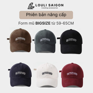  Mũ lưỡi trai nam nữ Outstand form rộng LOULI SAIGON nón lưỡi trai form to chất kakiwash cao cấp M103 