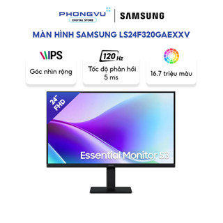 Màn hình Samsung LS24F320GAEXXV 24 inch - FHD IPS 120Hz 5ms - Chế độ Eye Saver - Bảo hành 24 tháng