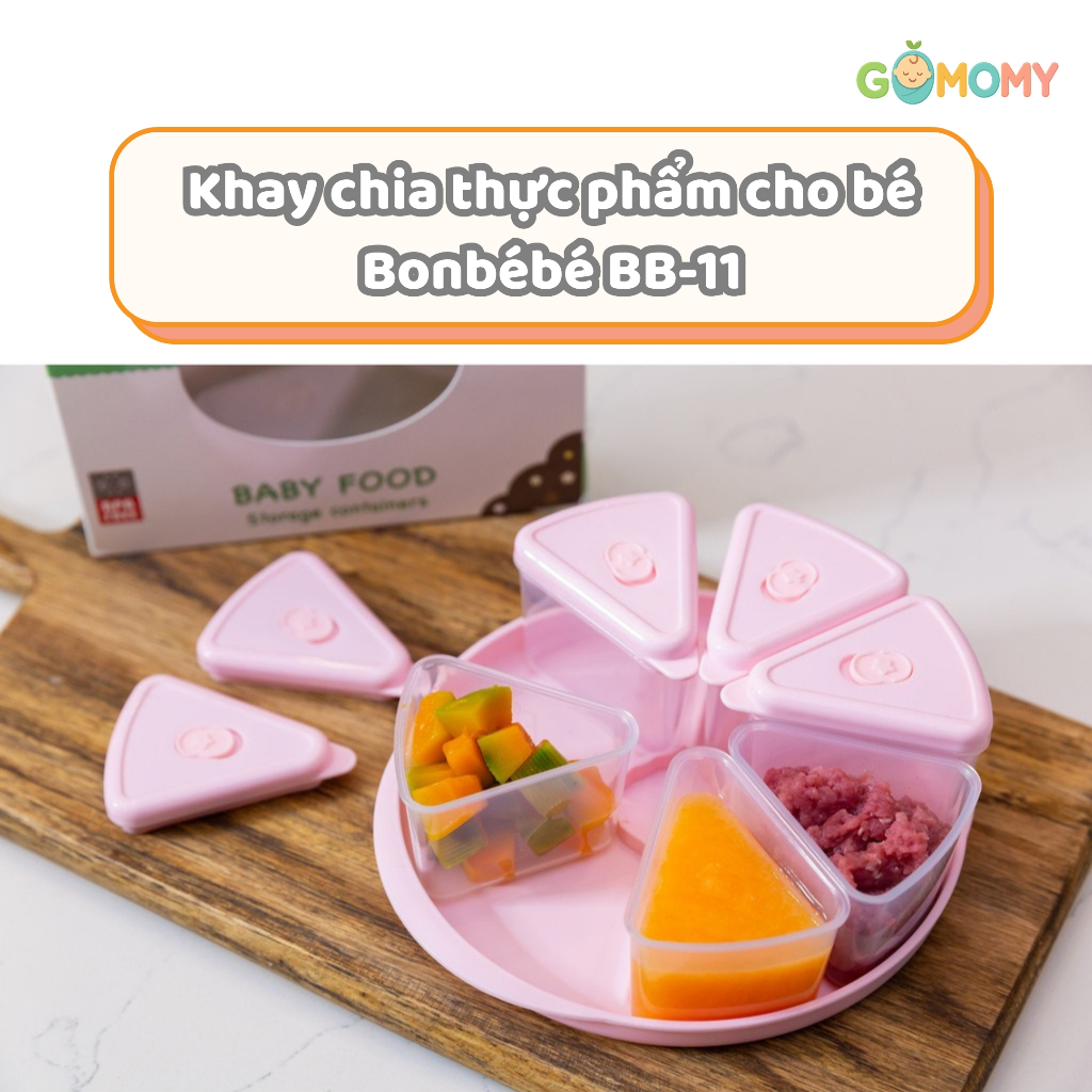 Khay chia thực phẩm cho bé Bonbébé BB-11