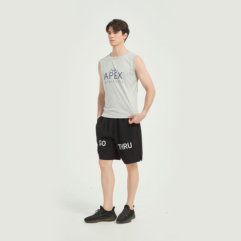 OAME Men's Shorts Summer Trendy Quick-Dry Casual Sports Shorts