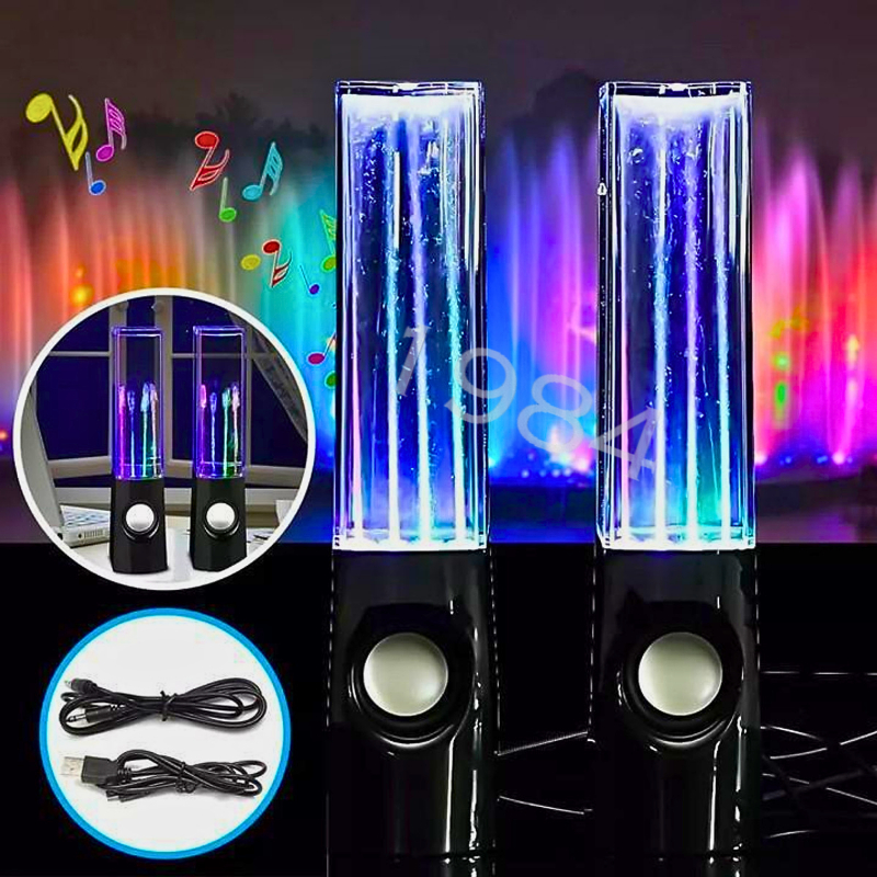 Loa Máy Tính Để Bàn Mini Led GAMING Loa Vi Tính Nghe Nhạc Phun Nước 3D Theo Điệu Nhạc Loa PC Laptop