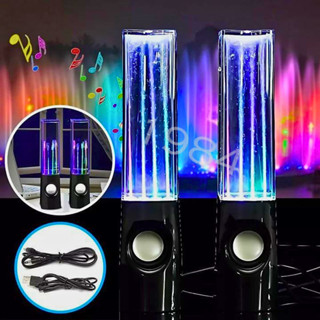 Loa Máy Tính Để Bàn Mini Led GAMING Loa Vi Tính Nghe Nhạc Phun Nước 3D Theo Điệu Nhạc Loa PC Laptop