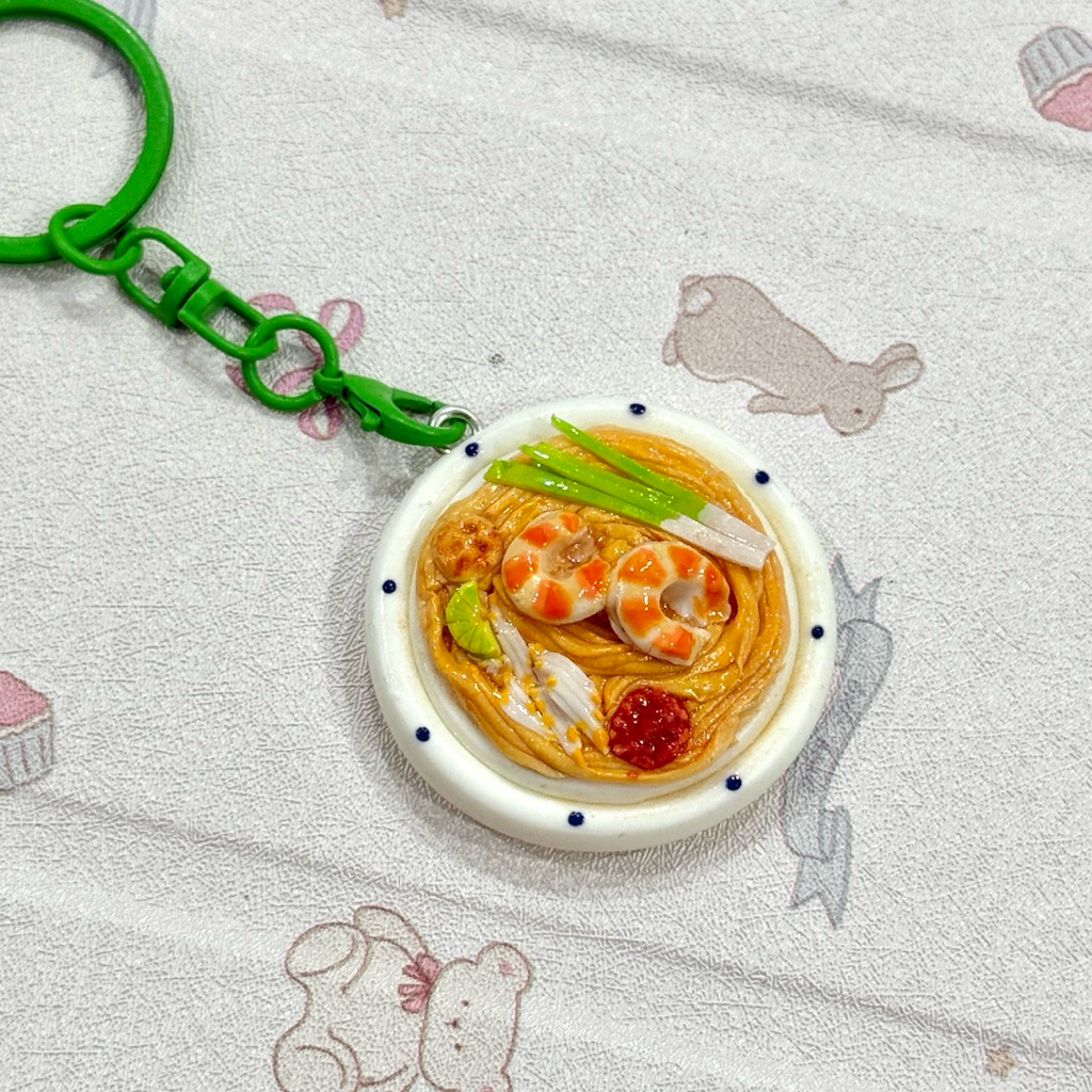 Nam châm - Móc khoá Pad Thái - món ăn Thái Lan