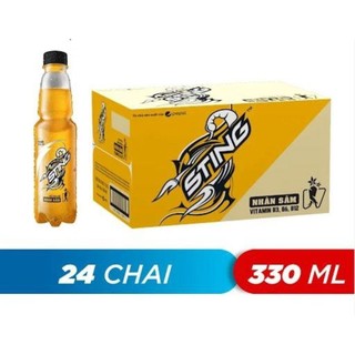   Combo  Nước tăng lực Sting vàng nhân sâm chai 330ml 