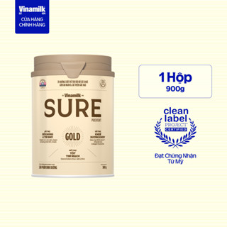 Sữa bột cho người lớn tuổi Vinamilk Sure Prevent 900g (Hộp thiếc) - bổ sung dinh dưỡng và tăng sức đề kháng