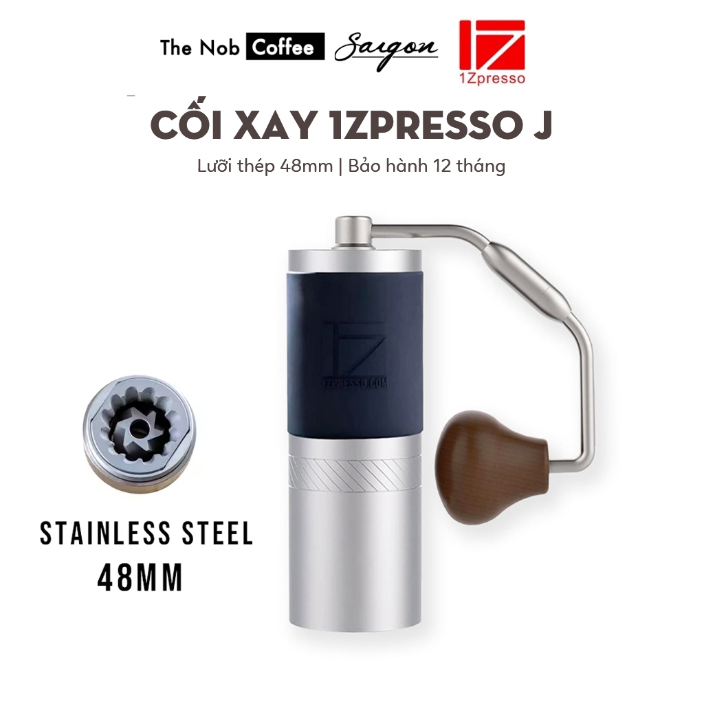 Cối xay cà phê tay 1Zpresso J - Cối xay chuyên dụng Pour-over