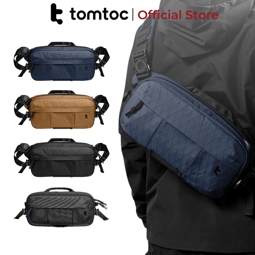 Túi đeo chéo Tomtoc Wander X-Pac Daily Sling Bag chính hãng, chống nước, đựng Steam Deck,... (T26) | BigBuy360 - bigbuy360.vn