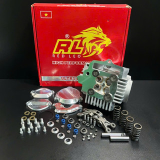 Bộ đầu Redleo 4val cho xe 67 " Fom nhỏ " xupbap 19/21.5 miệng beri chính hãng