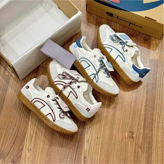  Giày thể thao Champion Essentials Champ T-Trainer Hồng Đỏ Xanh Dương Giày Thể Thao Nam Nữ hot 2025 