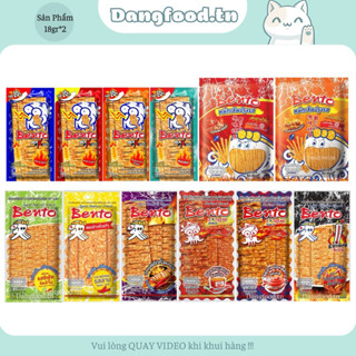  Snack Mực Bento Thái Lan Đủ Vị Gói Lớn 