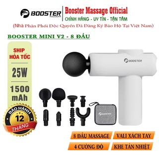  Súng Massage Cầm Tay Giãn Cơ Booster Boluojun MINI V2 New 