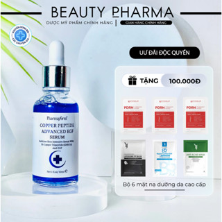 [DEAL SỐC-CHÍNH HÃNG] COPPER PEPTIDE ADVANCED EGF SERUM Pharmaform - Tinh chất cấp ẩm, phục hồi da hư tổn