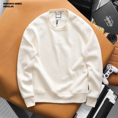 [FORM RỘNG] Áo sweater nam Heboz nỉ bông 3M, áo ấm nam dài tay cao cấp - 00002833