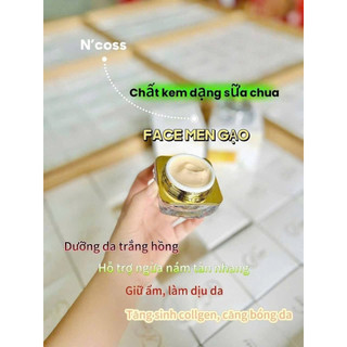 Kem face men gạo Nicos Thanh Nhi Mẫu Mới Hỗ Trợ Sáng Da