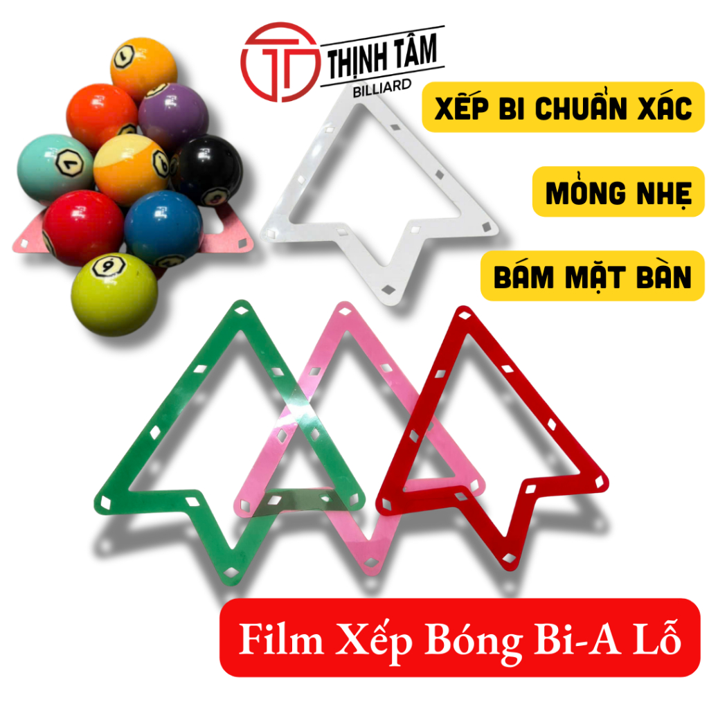 Phim Xếp Bóng Lỗ 9 Bi 10 Bi Thịnh Tâm, Film Xếp Bóng Bida Pool, Fim 9 bi 10 bi