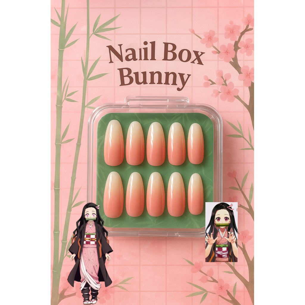 Nail box cosplay nezuko ✨