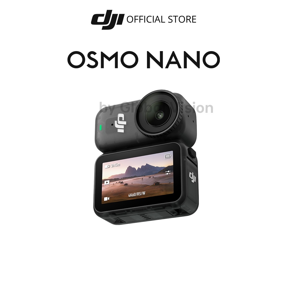 Camera hành động DJI Osmo Nano siêu nhẹ, màn hình OLED, quay video lên đến 4K/60fps | BigBuy360 - bigbuy360.vn