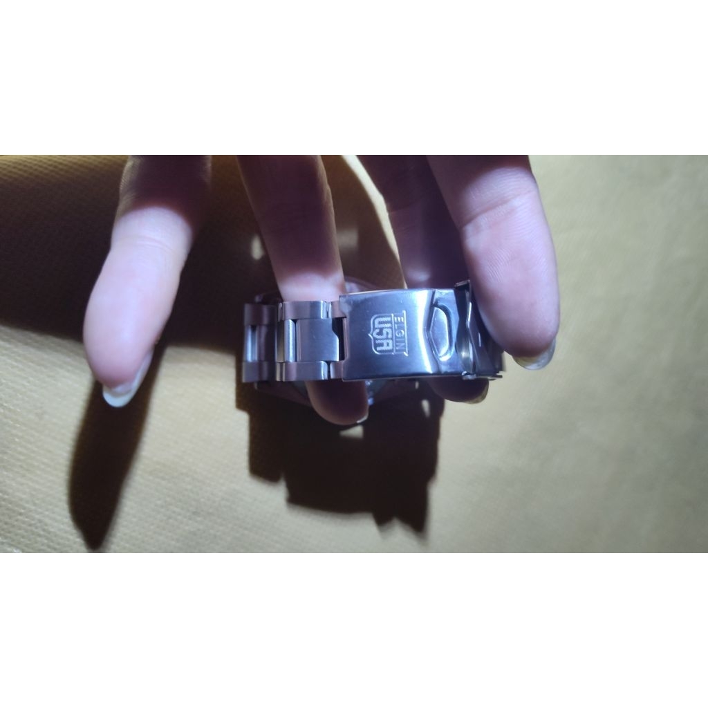 Đồng hồ nam Elgin automatic có cót tay