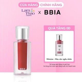 [TẶNG 1 SON MINI] Son Kem Nhung Thuần Chay,Nhẹ Môi Bbia Last Velvet Tint Re-New Version 5g