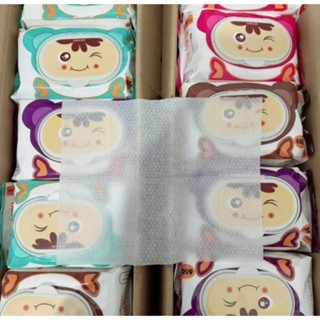 ( GIÁ SỈ) THÙNG 20 GÓI KHĂN GIẤY ƯỚC BABY WIPES ( cân nặng thực tế 400g đến 450g)