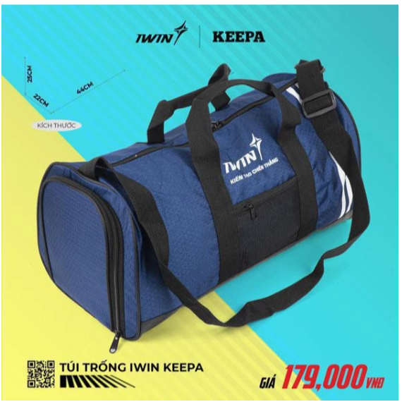Balo Thể Thao, Túi Trống Đựng Giày – iWin Keepa