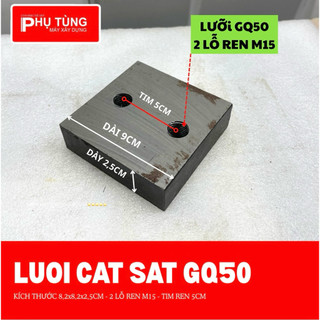 Lưỡi cắt sắt xây dựng bằng hợp kim gq40-gq45-gq50- Giá 1 Cái