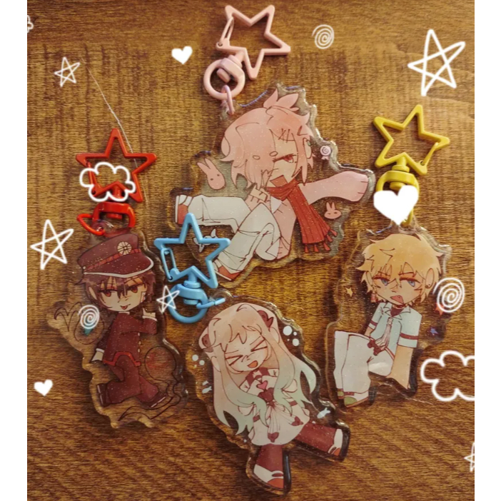 Toilet Bound Hanako-Kun keychains
