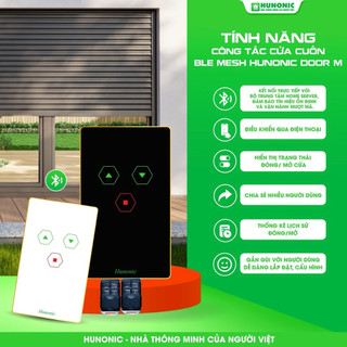 Remote cửa cuốn NEO R4 Dành cho mọi loại công tắc cửa cuốn Hunonic
